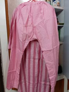 Pink Striped Kurta XL size
