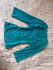 Teal Long Sleeve Top