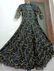 Full Embroidery Long Dress 🌟