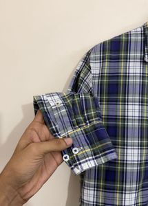 Men's Plaid Button-Down Shirt