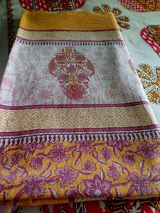 Vibrant Floral Saree