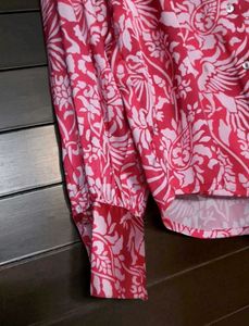 Vero Moda Vibrant Floral Print Button-Up Shirt