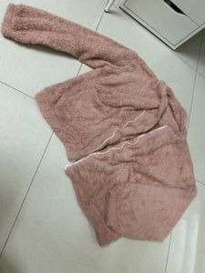Cozy Fuzzy Zip-Up Sweater