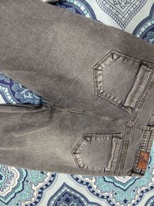 Stylish Grey Denim Jeans