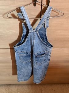 Stylish Denim Overall Dress