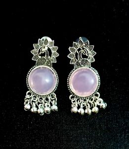 Peacock Design Ghungroo Earrings