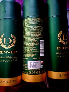 Denver Hamilton Deodorant Spray