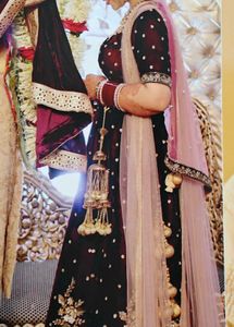 Jamawar Minx Designer Bridal Lehenga