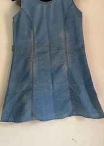 Denim One Piece Or Kurta