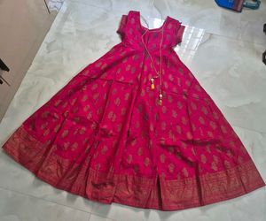 Beautiful Pink Ethnic Gown