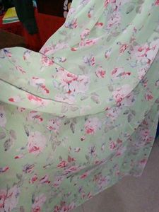 Floral Print Dress Material