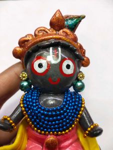 Jai Jagarnnath Ji Idol Cotting With Resin