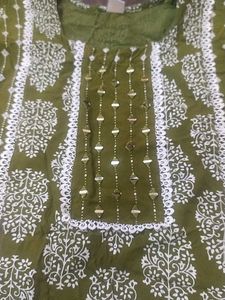 Stylish Olive Green suit set