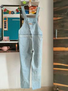 Light Wash Denim Overalls