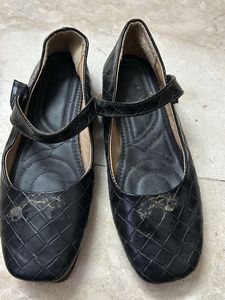 Branded Black Leather Bellies