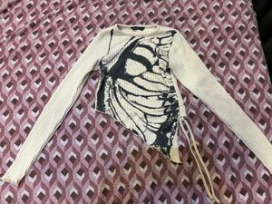 Butterfly Print Top