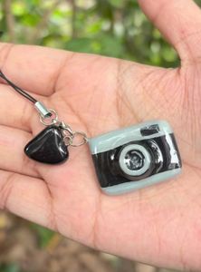 Miniature Camera Phone Charm | Keychain