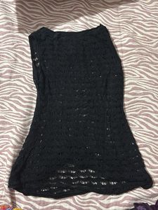 Elegant Black Embellished Top