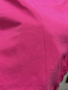 Vibrant Pink Square Neck Top