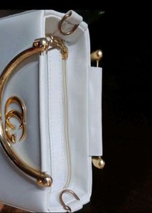 Chic White Crossbody Bag