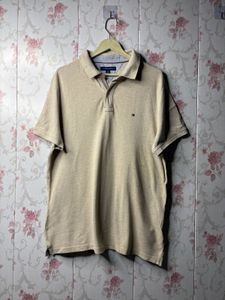 Tommy Hilfiger Beige Polo Shirt
