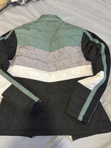 Colorblock Puffer Jacket