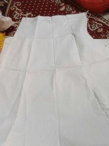 White Petticoat/Underskirt for Sarees