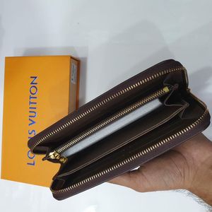 LV Monogram Zip Around Wallet