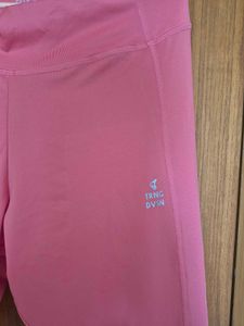 GYM wear coral Pink Athletic Leggings
