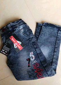 Brand New Boys Denim Jeans with Tag | 3–5 Years |