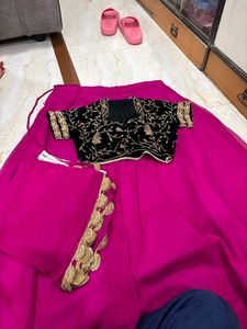Vibrant Pink Lehenga Choli Set