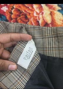 Trendy Plaid Mini Skirt