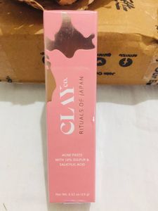 Sealed ❤️ Clay Co. Acne Paste - 10% Sulfur