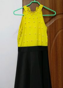 KDO Yellow /Black Dress