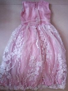 Pink Floral Dress