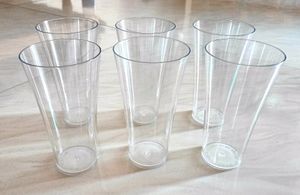 Unbreakable Food Grade Plastic Stylish Transparent