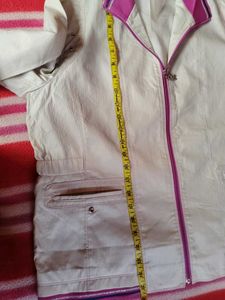 Beige Casual Jacket