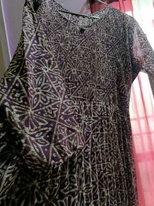 Printed Ethnic Dress