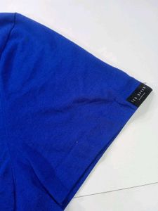 Ted Baker iiMqen's Royal Blue Graphic T-Shirt