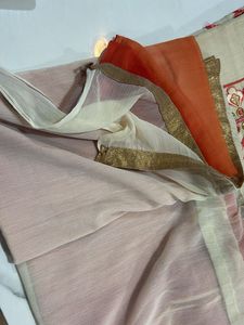 Designer Kurta Set with Dupatta lil spot on it
