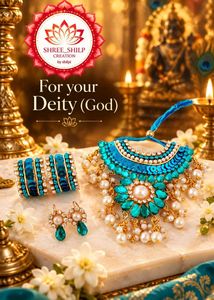 Exquisite Embellished Handmade Jewellery Set