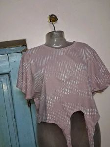 Unique Dotted Crop Top