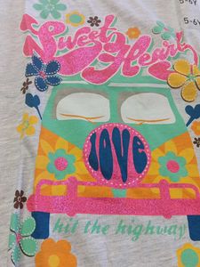 4-6 year Girls Friends Top &amp; Bottom Set