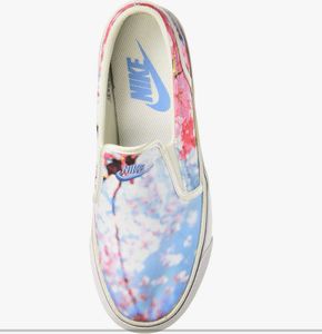 Nike - Cherry Blossom Slip-On Sneakers