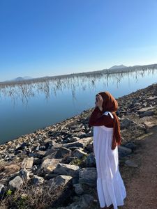 Elegant White Pinafore