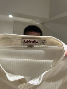 Men's White  Kurta from Fab India