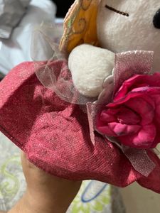 Hello Kitty Sanrio NTT 2010 Angel Plush 8"