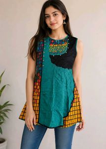 New Colorful Printed Kurta