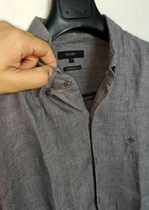 Price drop 🔥🔥🔥Premium Men's Grey Soft Linen Shi