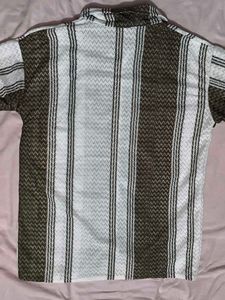 Vintage Striped Button-Down